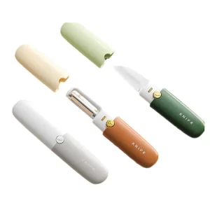 Faca Descascador 3 em 1 Inox Desingle